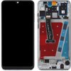 Huawei P30 Lite / P30 Lite New Edition / Nova 4e 48MP strieborný LCD displej s dotykovou obrazovkou a predným rámom
