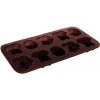 Banquet Formičky na čokoládu silikonové Culinaria Brown 20,3x10,6cm zvířátka