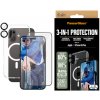 PanzerGlass Bundle Hoops + Tvrdené sklo UWF + Hard Case pre iPhone 16 Plus, transparentná B1293_2863_1283