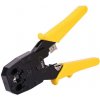 Deli Tools EDL2468 krimpovacie kliešte RJ45 / RJ14 / RJ12 / RJ9, žlté (EDL2468)
