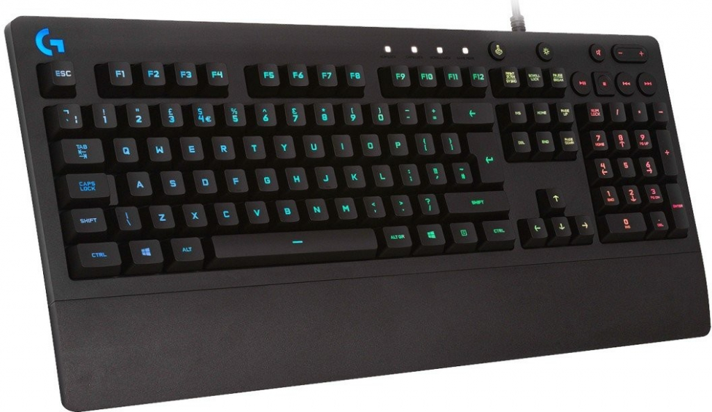 Logitech G213 Prodigy – herná klávesnica s RGB podsvietením pre maximálnu ponornosť a presné ovládanie hier.
