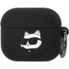 Karl Lagerfeld 3D Logo NFT Choupette Head silikónový obal pre AirPods 3 - čierny 3666339087913 - možnosť vrátiť tovar ZADARMO do 30tich dní