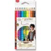Pastelky, trojhranné, 12 farieb, Harry Potter, MAPED Color'Peps