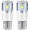 LED žiarovky CANBUS 3SMD 2835 T10e (W5W) ALU White 12V/24V