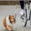 DRŽIAK na BICYKEL pre PSA Sada s Vodítkom s Pružinou Tlmiacou Nárazy TRIXIE S-M