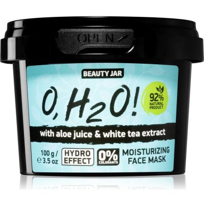 Beauty Jar O H2O! hydratačná pleťová maska s aloe vera 120 g