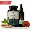 Pokoj a rovnováha - Reishi tinktúra 50ml a Ashwagandha 90pcs Hrotlife