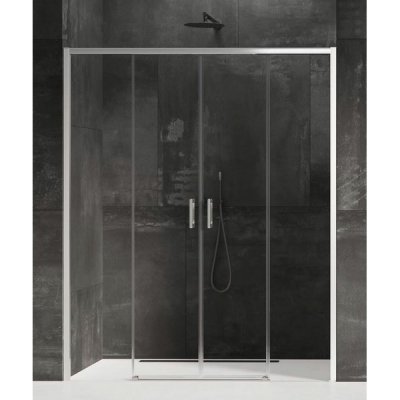 New Trendy D-0338A PRIME posuvné sprchové dvere do niky 180 cm 180 cm chróm