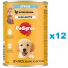 Pedigree s kuracím v želé pre šteňatá 12 x 400 g