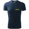 Hasiči názov samostatný - Pánske tričko Fantasy športové - 2XL ( Tmavomodrá (veľmi tmavá - skoro čierna) )