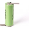 PANASONIC 18500 NCR18500A 2040mAh Li-ion 3.7V bez ochrany 4A + Výstup Z