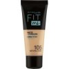 Maybelline Fit Me Matte + Poreless make-up 105 Natural Ivory, 30 ml - Tekutý make-up