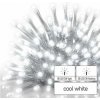 Standard LED spoj. reťaz blikajúca – cencúle, 2,5 m, vonkajšia, studená biela, 8592920094785