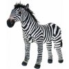Zebra plyšová 28 cm stojaci