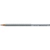 FABER-CASTELL ceruzka GRIP 2001 H - strieborná s gumou