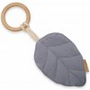 Hryzátko s listami pre deti New Baby Leaf grey