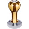Buna café tamper, šachovnica, lak, SP, 58 mm, nerez mat, plochý