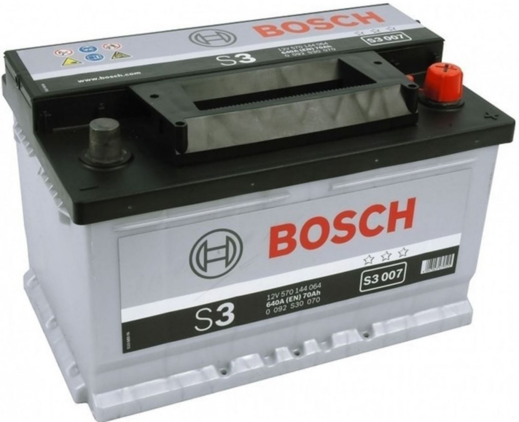 Bosch S3 12V 70Ah 640A 0 092 S30 070