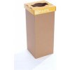 Odpadkový kôš na triedený odpad, recyklovaný, anglický popis, 50 l, RECOBIN 