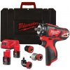 Milwaukee M12 BDDXKIT-202C Aku vrtačka/šroubovák s rychlovýměnným sklíčidlem