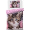 TipTrade bavlna obliečky Mačiatko 140x200 70x90