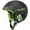 Lyžařská přilba SULOV WILD, carbon-zelená