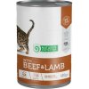 Nature's Protection Cat konz. Adult hovädzie/jahňa 400 g