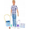 Barbie Kempingový Ken Bábika + príslušenstvo