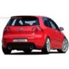 CARACTERE zadný spojler pod nárazník vrátane nerezového DUPLEX výfuku VW GOLF V GTI