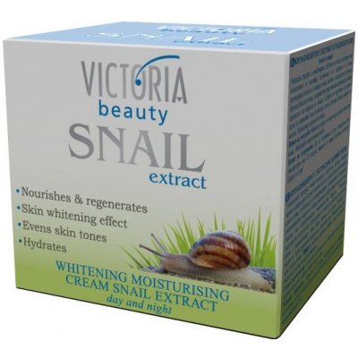 Victoria Beauty Intenzívny bieliaci hydratačný krém so slimačím extraktom 50 ml