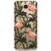 TopQ Zadný silikónový kryt na Samsung J6 Tropical Flamingo