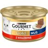 PUI GOURMET Gold Beef - vlhké krmivo pre mačky - 85g