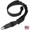Condor Outdoor Popruh zbraňový VIPER BUNGEE jednobodový ČIERNY