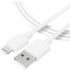 Tactical 013 Smooth Thread Cable USB-A/Lightning, 0,3m, bílý