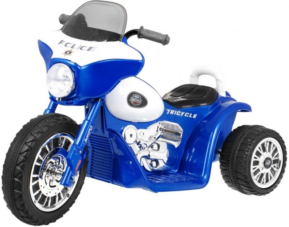 Majlo Toys elektrická trojkolka Chopper modrá