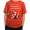 Fajntričko Kids Detské tričko - Keď vyrastiem, budem kaderníčka, Farba **červená**, Strih/ Variant UNISEX