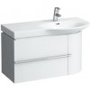Kúpeľňová skrinka pod umývadlo Laufen Case 84x37,5x37,5 cm biela H4015020754631