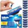 Gillette hlavice Gillette Mach3 Turbo, 12 kusov originál