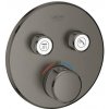 Termostat GROHE Smart Control s termostatickou baterií Brushed Hard Graphite 29119AL0