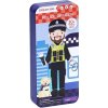 MierEdu Cestovní magnetické puzzle policista