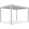 Záhradná pergola ELEGANCE AUTOMATIC 3x4 s osvetlením LED biela - Gutroof