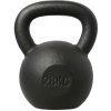 HMS Liatinový kettlebell KZG28 28 kg, čierny