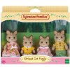 Sylvanian Families Rodina pruhovaných mačiatok 5180