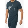 Tričko s potlačou Super.natural Jumping Jack Tee - blueberry/vapor grey