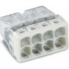 Inštalačná svorka WAGO PUSH WIRE® 8-vodičová 50 ks (2273-208)