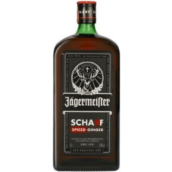 Jägermeister Scharf Hot Ginger 33% 1 l (čistá fľaša)