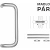 MPkovania FT - MADLO kód K38 Ø 32 mm UN pár, 382 mm, 350 mm, NEM - nerez matná (F60)