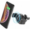 Univerzálny držiak do ventilácie auta s funkciou bezdrôtového nabíjania Cellularline Handy Roll, čierny