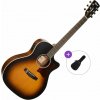 Cort GA1E Basic SET Open Pore Sunburst Elektroakustická gitara Jumbo