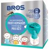 Odparovač BROS elektrický proti komárom pre deti 60 nocí